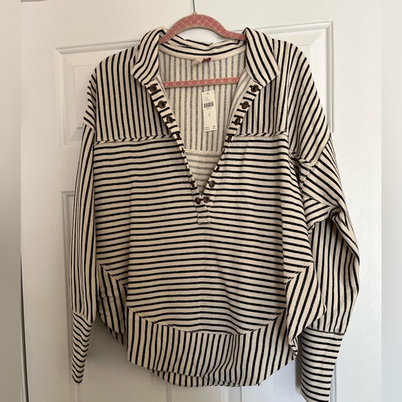 NWT Anthropologie summer sweatshirt - Picture 1 of 5